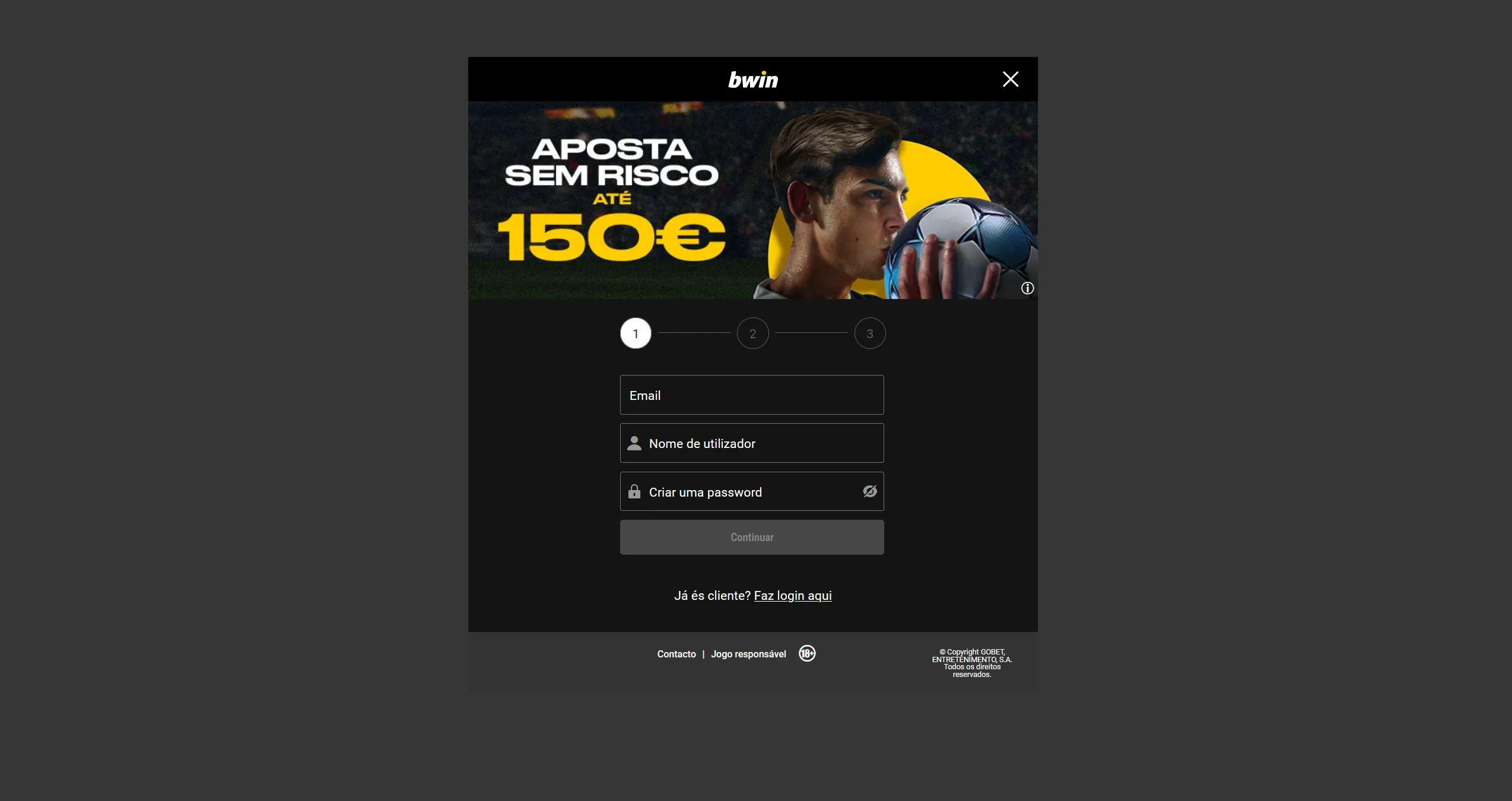 Registo e verificação nos casinos legais em Portugal